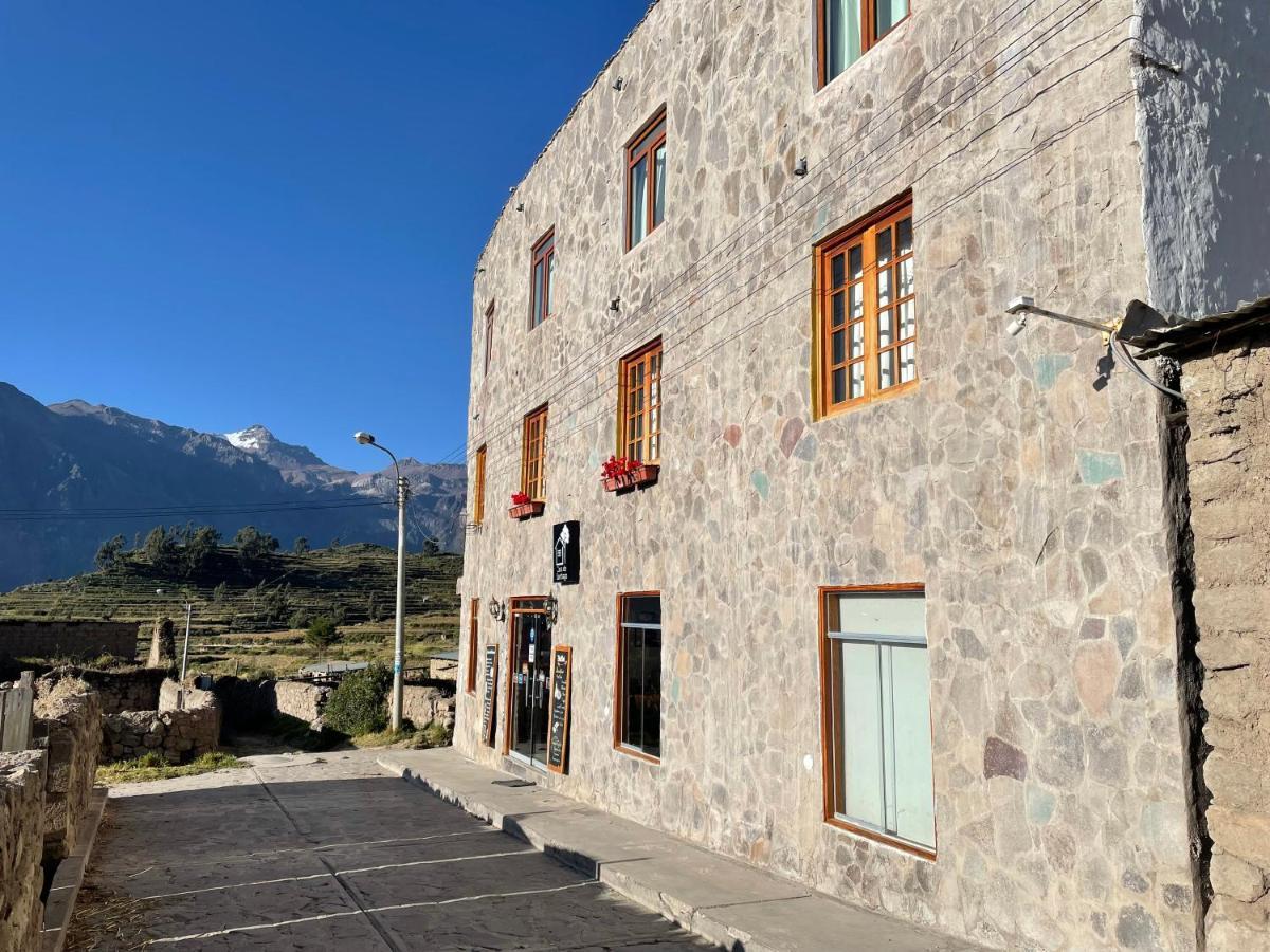 La Casa De Santiago Hotel Cabanaconde Exteriör bild