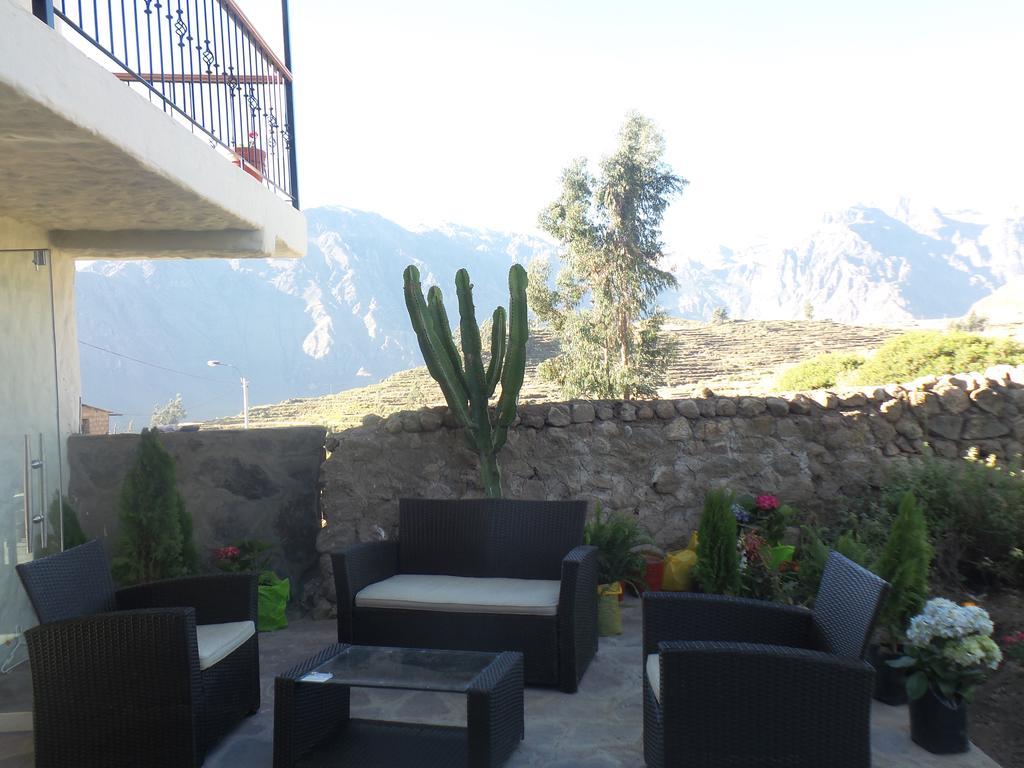 La Casa De Santiago Hotel Cabanaconde Exteriör bild