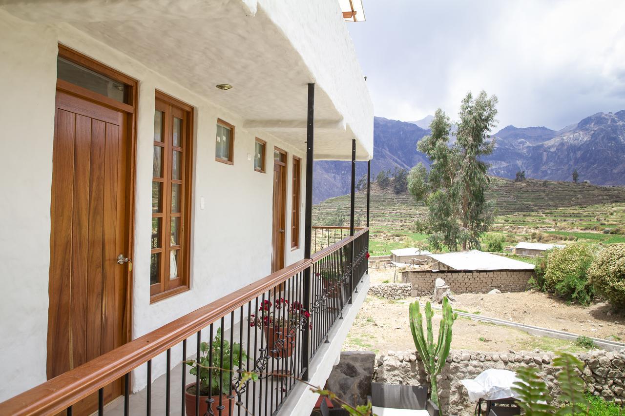 La Casa De Santiago Hotel Cabanaconde Exteriör bild