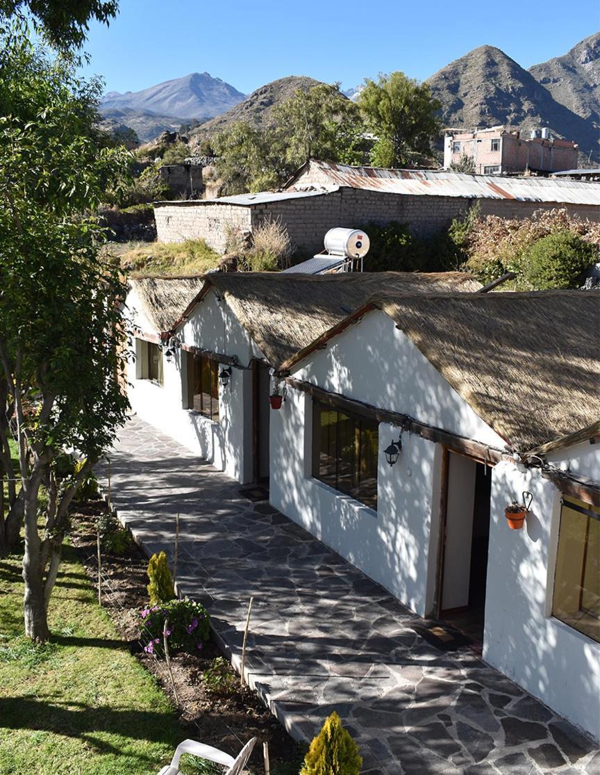 La Casa De Santiago Hotel Cabanaconde Exteriör bild