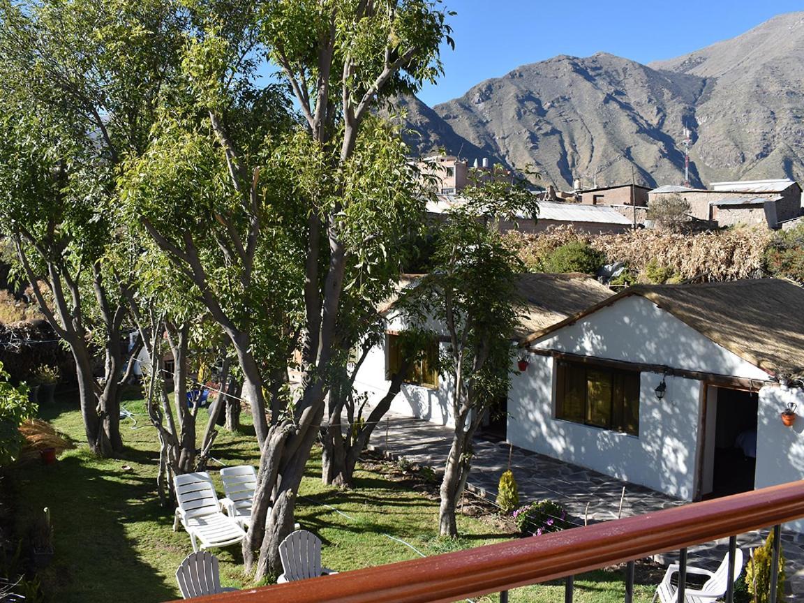 La Casa De Santiago Hotel Cabanaconde Exteriör bild